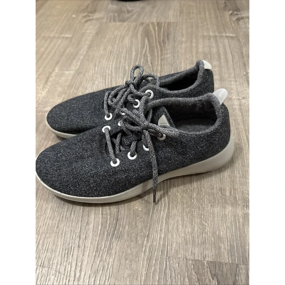 AllBirds Women's Gray Wool Runners Sneakers Running Shoes Sz 10 Wool